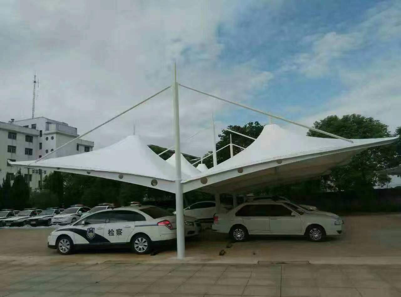 冒顶双开汽车棚